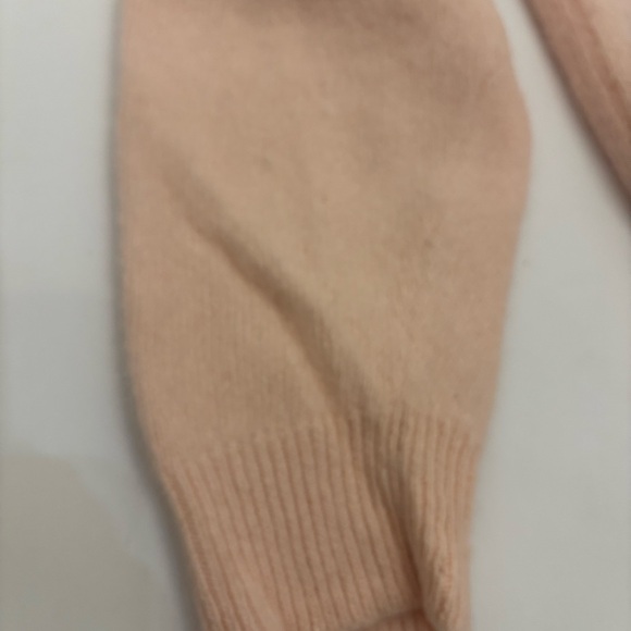 Vintage Jacqueline Ferrar Light Pink Angora Wool Button-Up Cardigan - Picture 5 of 11